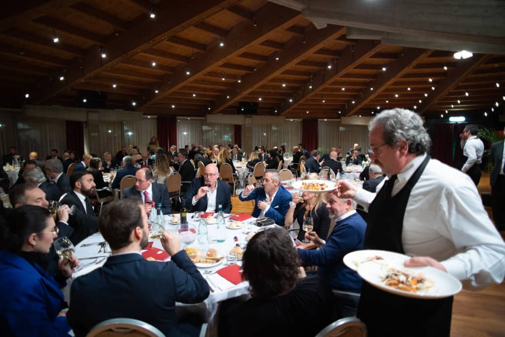 Il Gala Dinner della sera del 19 novembre - Sala Volta