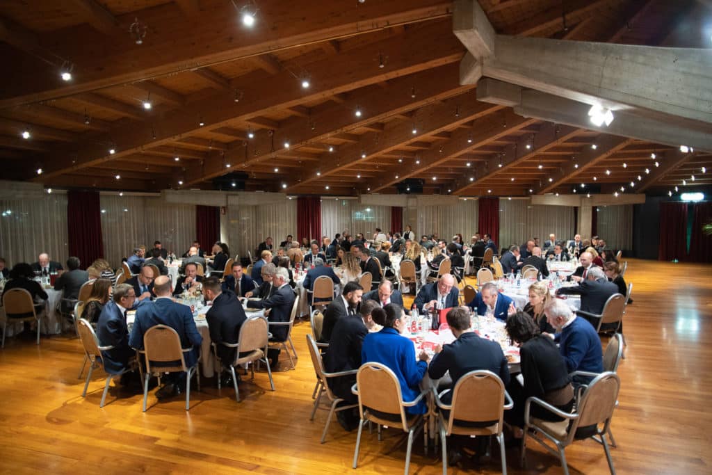 Il Gala Dinner della sera del 19 novembre - Sala Volta