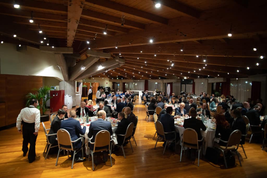 Il Gala Dinner della sera del 19 novembre - Sala Volta