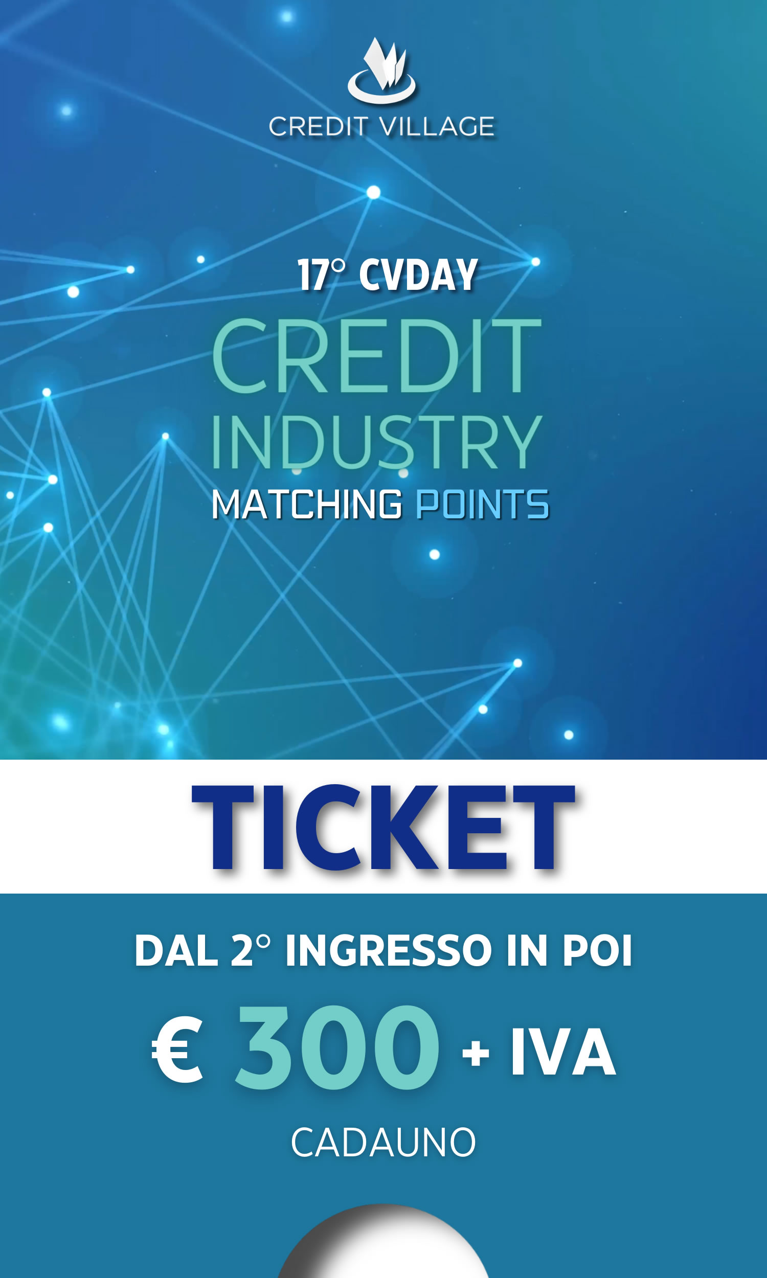 TICKET CVDAY DAL 2 INGRESSO