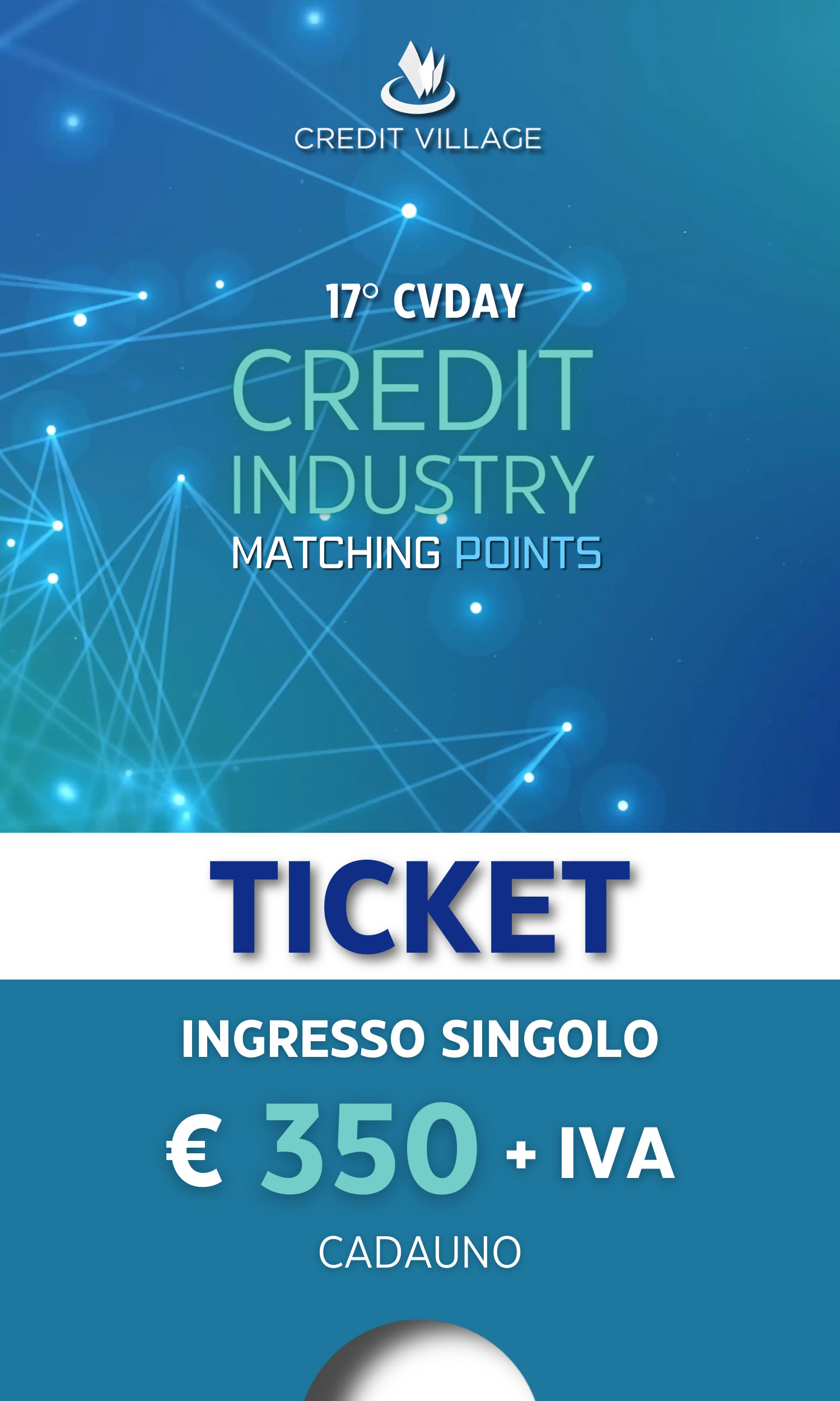TICKET CVDAY INGRESSO SINGOLO